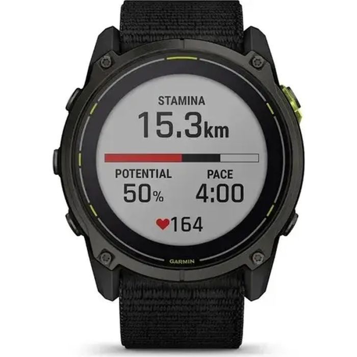 Смарт-часы Garmin Enduro 3, Crbn Gry DLC Ti w/Blk Sport Loop Band, GPS (010-02751-01) изображение 2