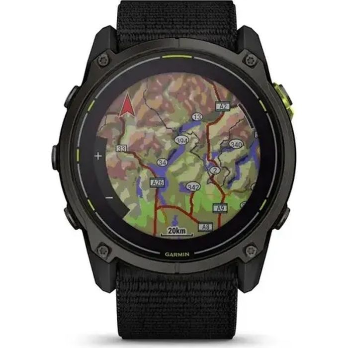 Смарт-часы Garmin Enduro 3, Crbn Gry DLC Ti w/Blk Sport Loop Band, GPS (010-02751-01) изображение 7