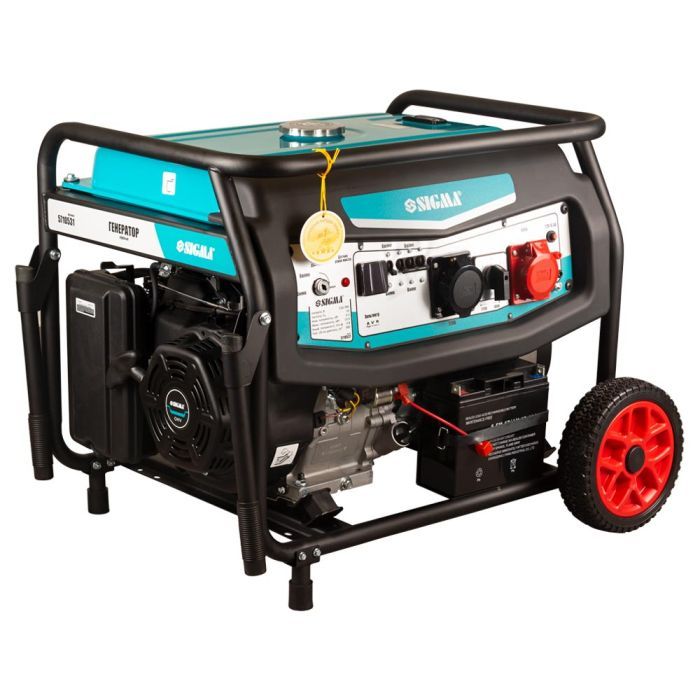 Генератор Sigma 220V/380V 3ф 9.5/10.0kW электрозапуск (5710531) изображение 2