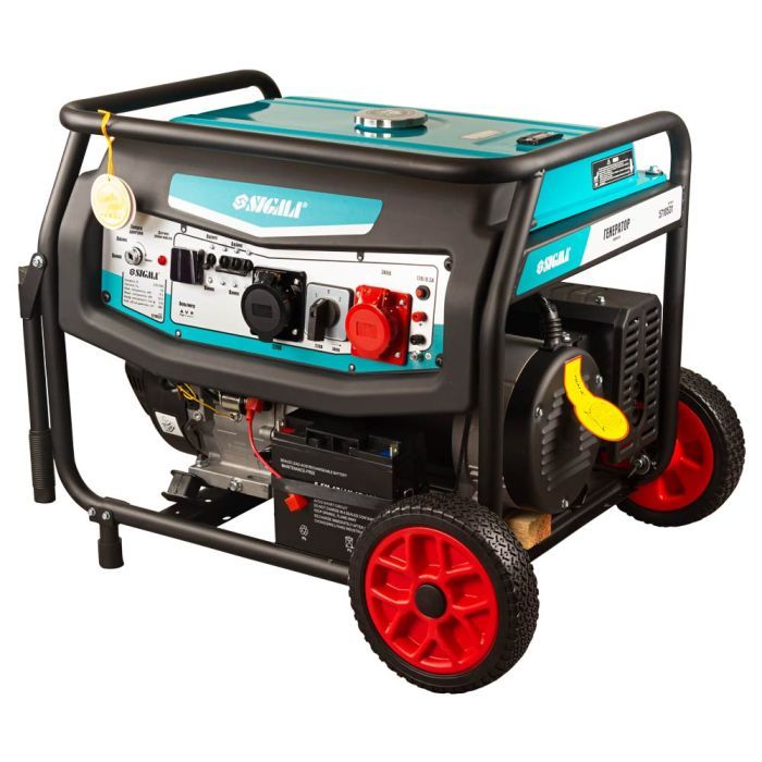Генератор Sigma 220V/380V 3ф 9.5/10.0kW электрозапуск (5710531) изображение 4