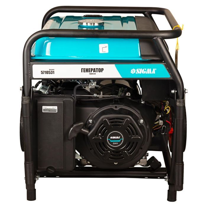Генератор Sigma 220V/380V 3ф 9.5/10.0kW электрозапуск (5710531) изображение 9