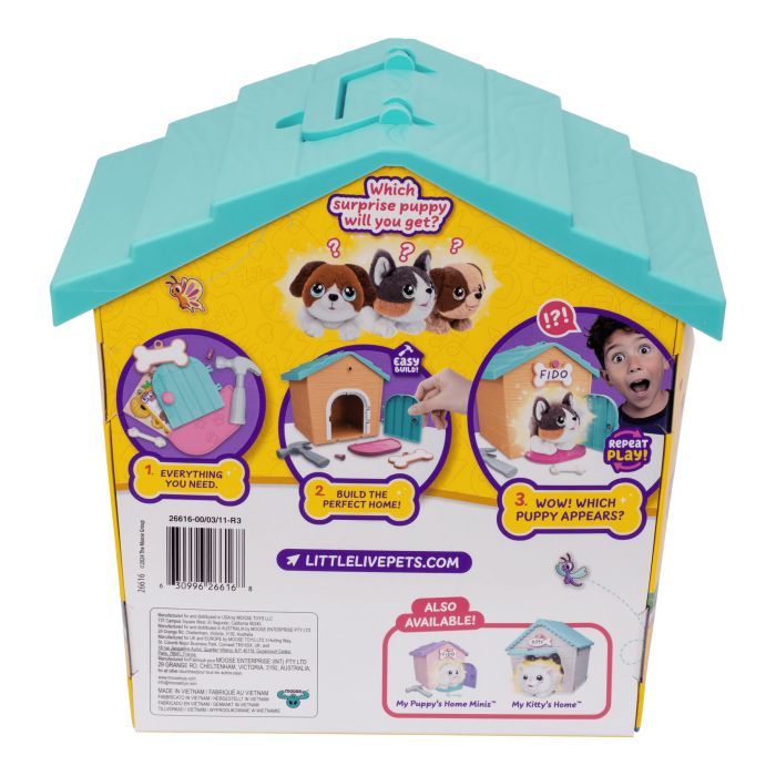 Мягкая игрушка Moose Little Live Pets Дом с сюрпризом мини оранжевый (26616) изображение 7
