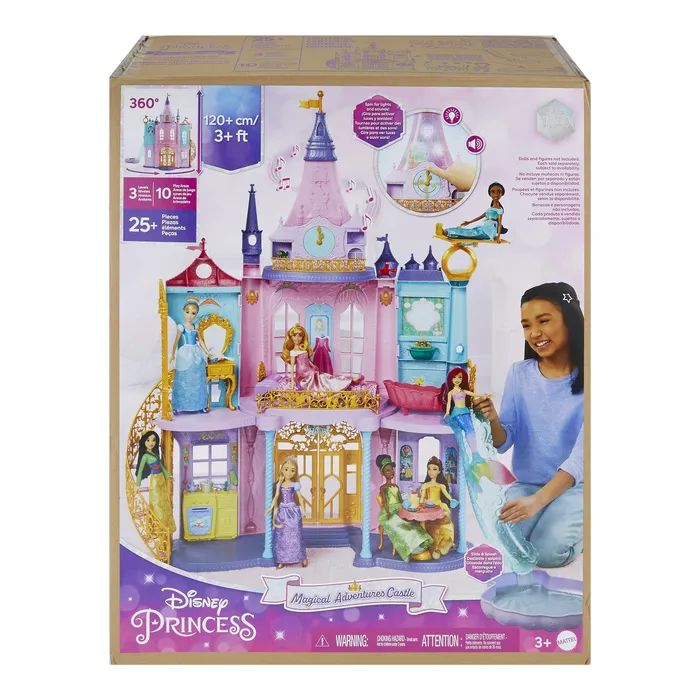 Ігровий набір Disney Princess Фантастичний замок принцеси (HLW29) зображення 3