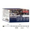 Гирлянда YES! Fun Нить 70 LED Холодно-белая 4.9 м 8 режимов Мерцание (974836) изображение 4