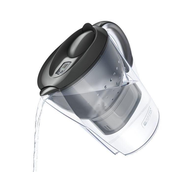 Фільтр-глечик Brita Marella Memo MXPro 2.4л (1.4л води) з фільтр-картриджем, графіт (1052794) зображення 4