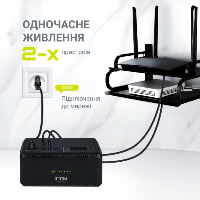 Пристрій безперебійного живлення TTN DCL-36W (1283126598449) зображення 6