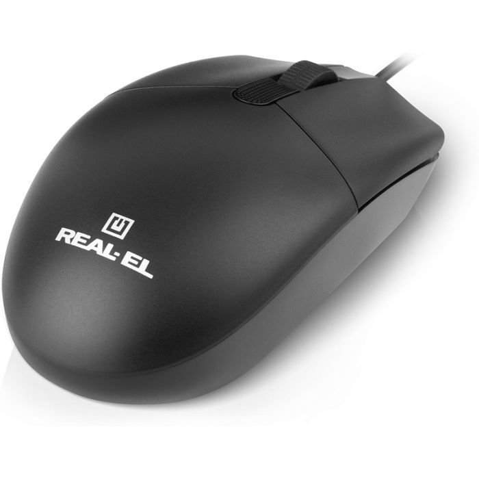 Мышка REAL-EL RM-210 USB Black (EL123200036) изображение 4