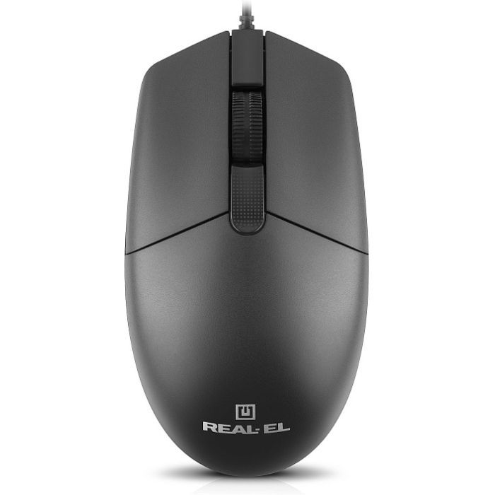 Мышка REAL-EL RM-210 USB Black (EL123200036) изображение 6
