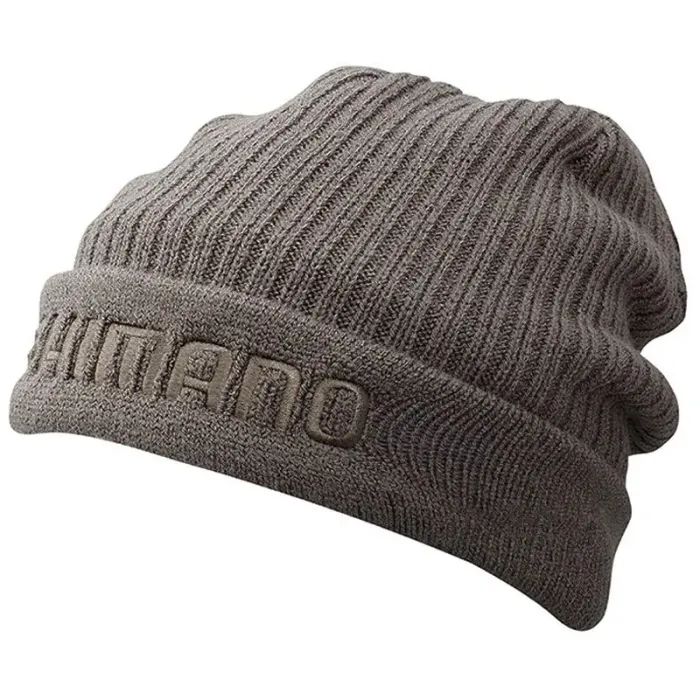Шапка Shimano Breath Hyper +°C Fleece Knit 18 Charcoal (CA064QCGY)