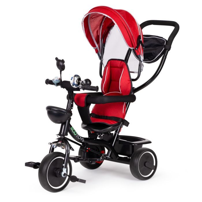 Детский велосипед Ecotoys Comfort С поворотным сиденьем Red (JM-066-9 RED) изображение 2