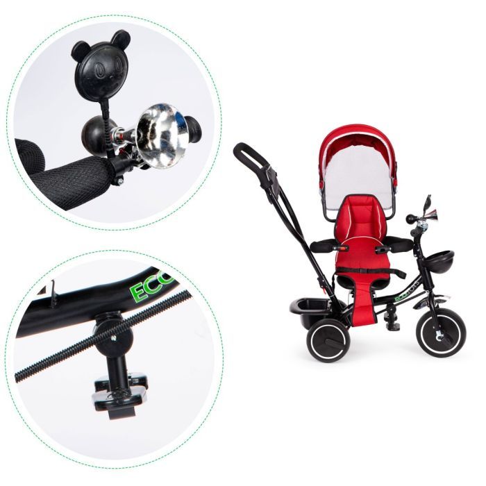 Детский велосипед Ecotoys Comfort С поворотным сиденьем Red (JM-066-9 RED) изображение 7