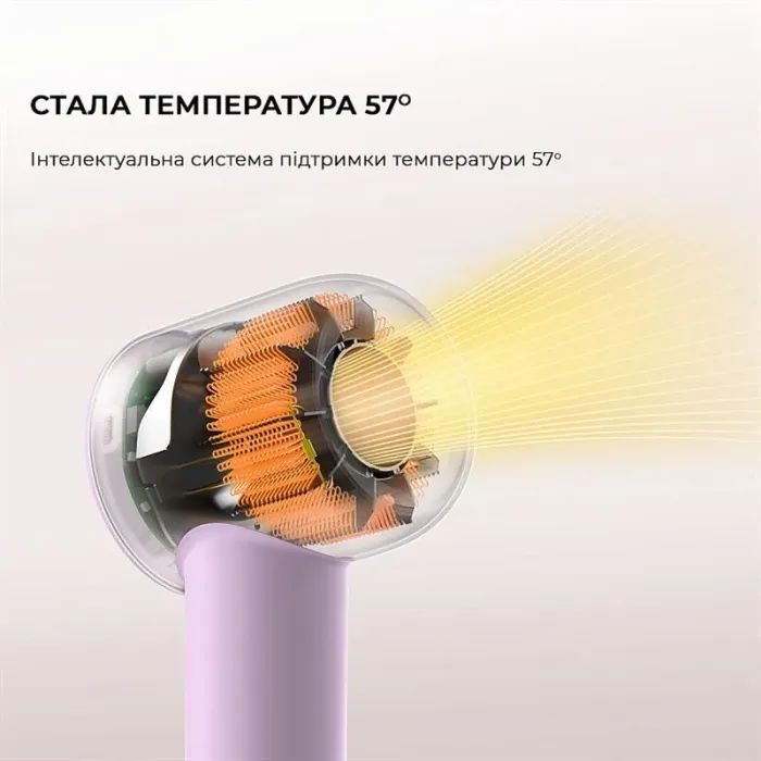 Фен Dreame Gleam White (AHD12A-WH) зображення 2