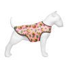 Курточка для животных WAUDOG Clothes Накидка Авокадо на розовом S (503-4051)