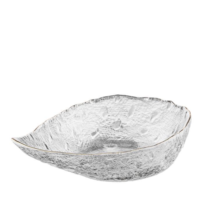 Салатник Ardesto Leaf 17.5см, скло, прозорий (AR5008)