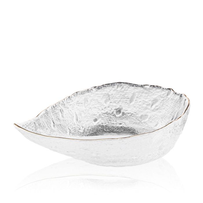 Салатник Ardesto Leaf 17.5см, скло, прозорий (AR5008) зображення 2