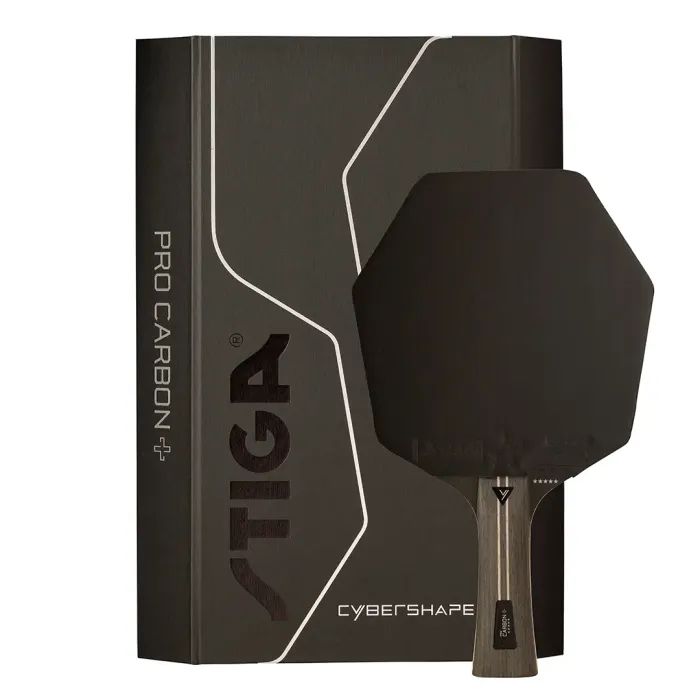 Ракетка для настольного тенниса Stiga Pro Carbon Plus Cybershape 5 Star FL (1215-0401-35) (931184)