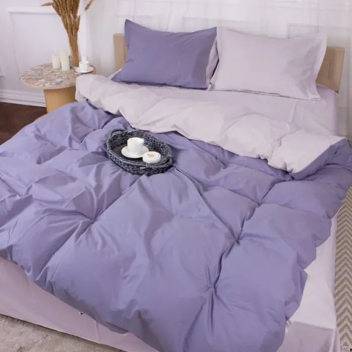 Постільна білизна MirSon Poplin Line 054 + 056 Monique 110x140 (2200006277538)