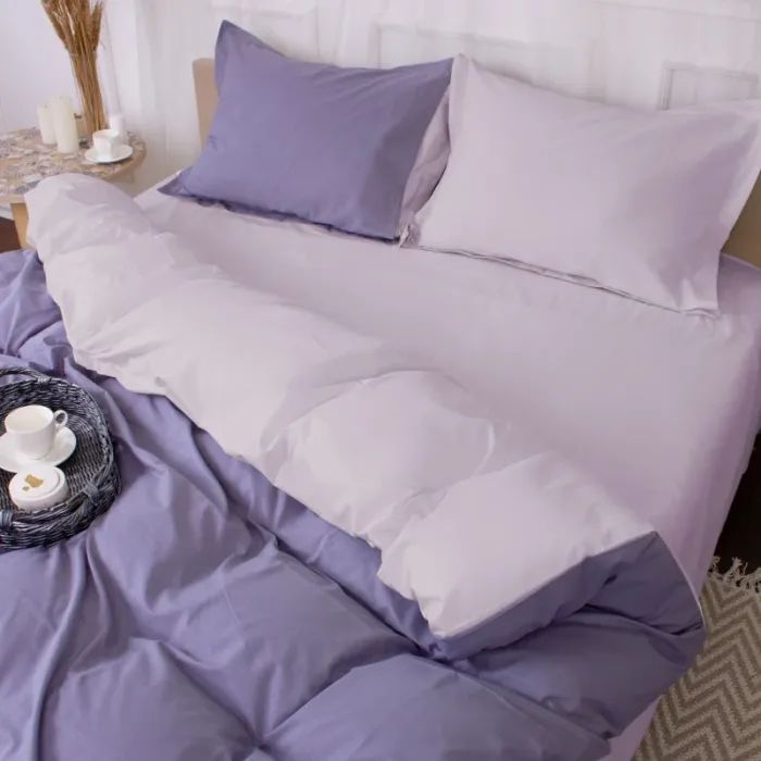 Постільна білизна MirSon Poplin Line 054 + 056 Monique 110x140 (2200006277538) зображення 2