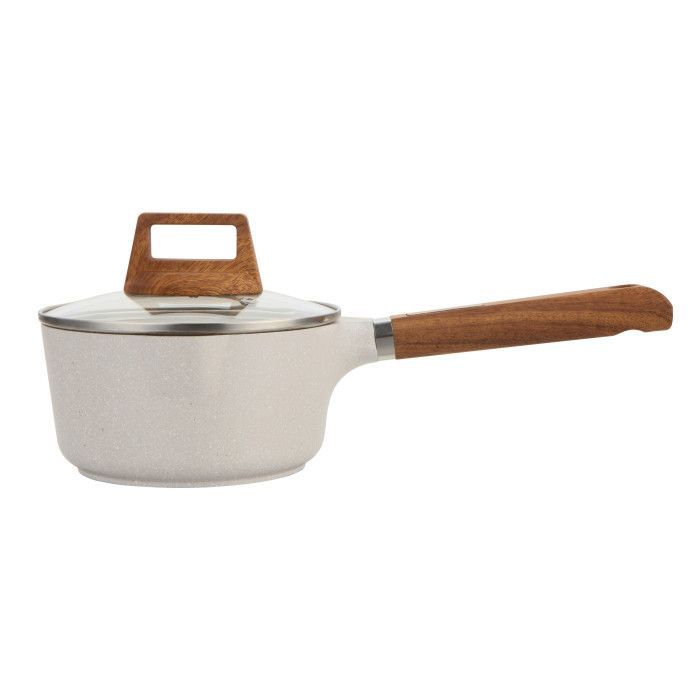 Ковш Bergner Naturally, з кришкою 16 см, 2 л (BG-30635-CR) изображение 2