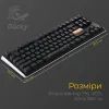 Клавиатура Ducky One 3 TKL Cherry MX Red RGB UA USB Black (DKON2187ST-RUAPXCLAWSC1) изображение 11