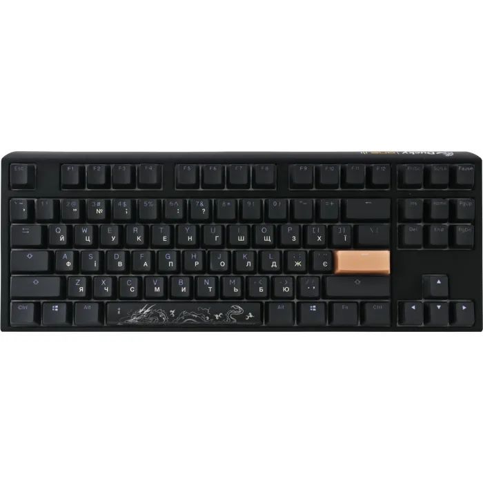 Клавиатура Ducky One 3 TKL Cherry MX Red RGB UA USB White (DKON2187ST-RUAPXPWWWSC1) изображение 2