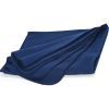 Плед Easy Gifts Radcliff 2 в 1 флис 180 x 120 см Темно-синий (277544) изображение 2