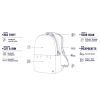 Рюкзак туристический Pacsafe Citysafe CX convertible backpack сірий (20410520) изображение 7