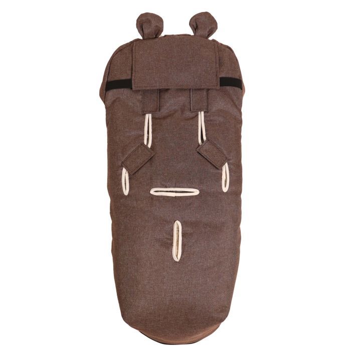 Чехол для ног Kaiser XL EARS WOOL 2 в 1, зимний, шоколадный (6582585) изображение 3
