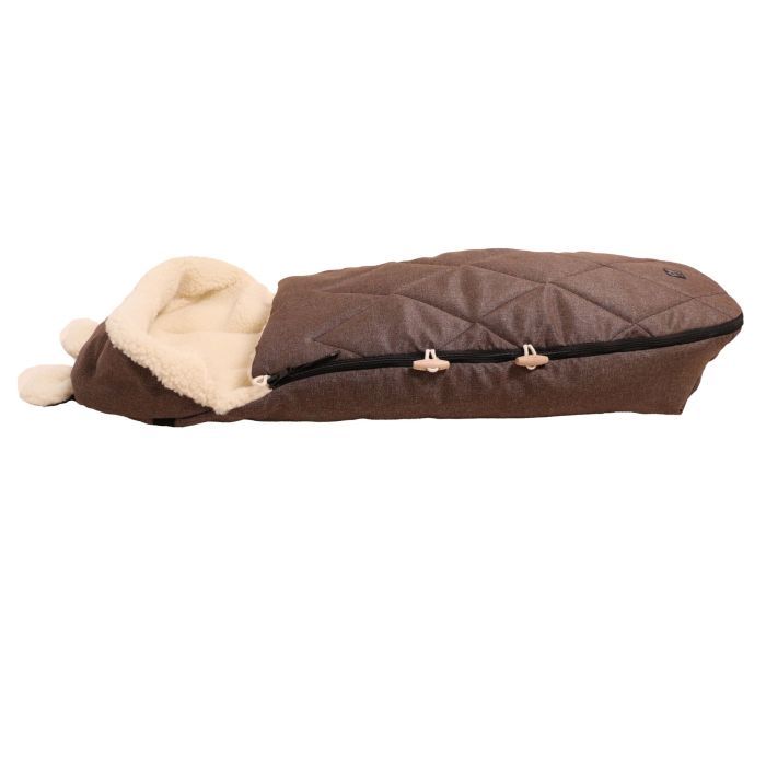 Чехол для ног Kaiser XL EARS WOOL 2 в 1, зимний, шоколадный (6582585) изображение 4