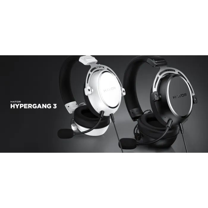 Наушники Hator Hypergang 3 Hi-Res White (ESH06) изображение 9