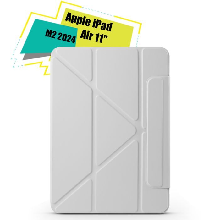 Photos - Tablet Case Becover Чохол до планшета  Ultra Slim Origami Magnetic Apple iPad Air 11" M2/M3  Gray (712958) 712958 (2024/2025)