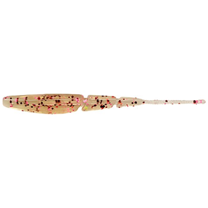 Силікон рибальський FishUP Aji Triple Stick 1.9" 414 - UV Clear/Red (10шт/уп) (1864.14.94)