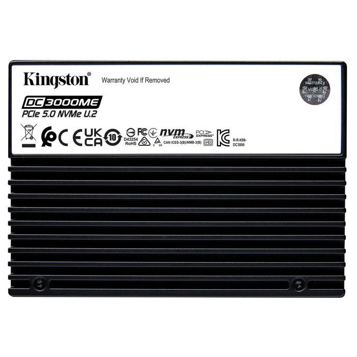 Накопитель SSD U.2 2.5" 15.36TB Kingston (SEDC3000ME/15T3)