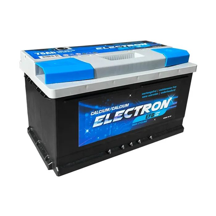Аккумулятор автомобильный ELECTRON START-STOP EFB 75Ah Н Ев (-/+) (730EN) (575002074) изображение 3