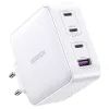 Зарядний пристрій Ugreen 4xUSB 100W (3хUSB-C+USB-A) Gan white CD226 (15337) зображення 2