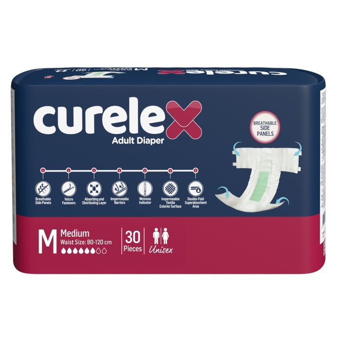 Подгузники для взрослых Curelex Medium 30 шт (8697405346790)