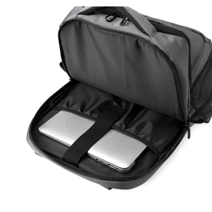 Рюкзак для ноутбука Porto 15.6" RNB-4050 Gray (RNB-4050GY) изображение 7