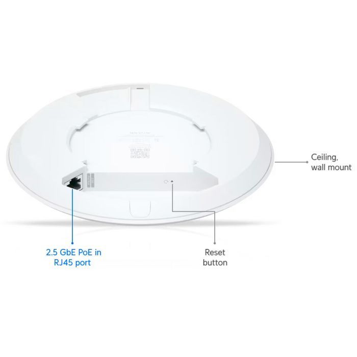 Точка доступа Wi-Fi Ubiquiti UniFi U7 Lite (U7-Lite) изображение 10