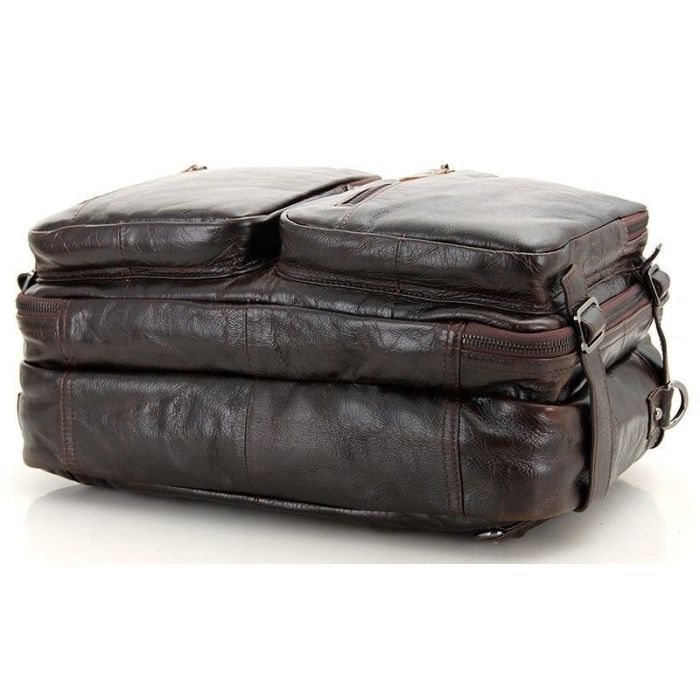 Сумка Vintage Трансформер Коричневая (14106) изображение 2