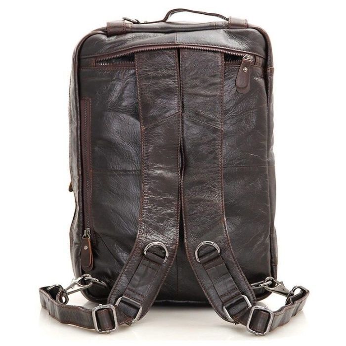 Сумка Vintage Трансформер Коричневая (14106) изображение 6