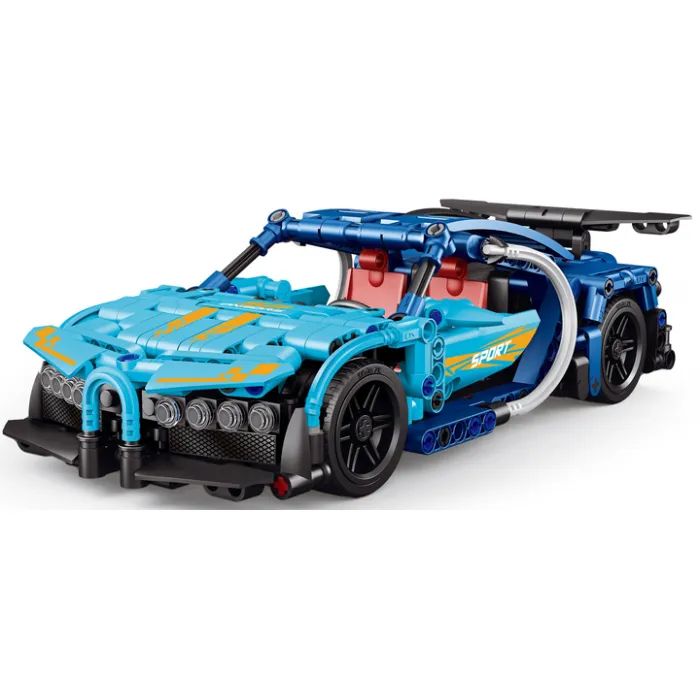 Конструктор Come Alive Building Block Car Машина синяя 439 деталей (3858894676071) изображение 2