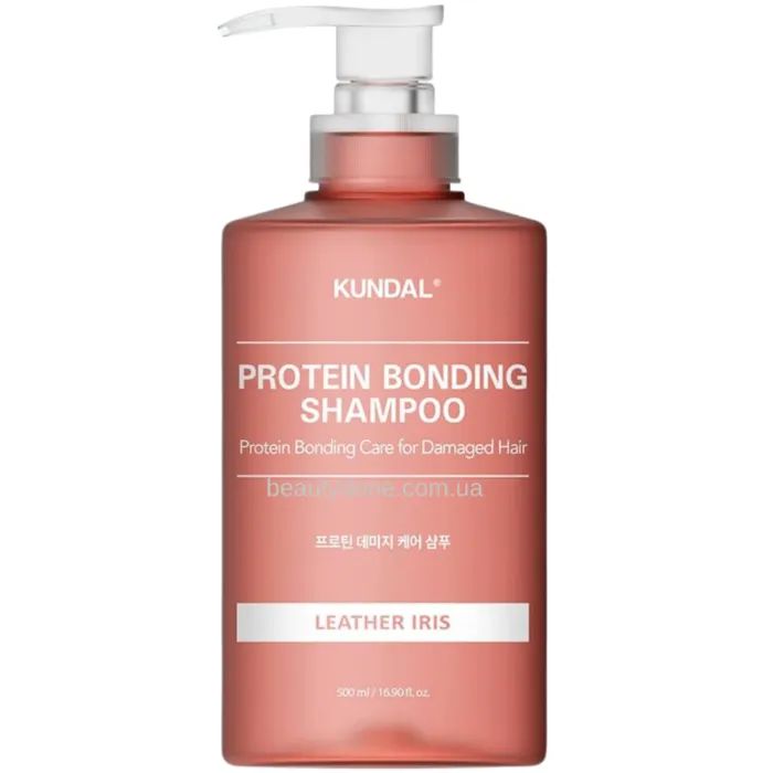 Шампунь Kundal Protein Bonding Shampoo Leather Iris 500 мл (8809809429010)