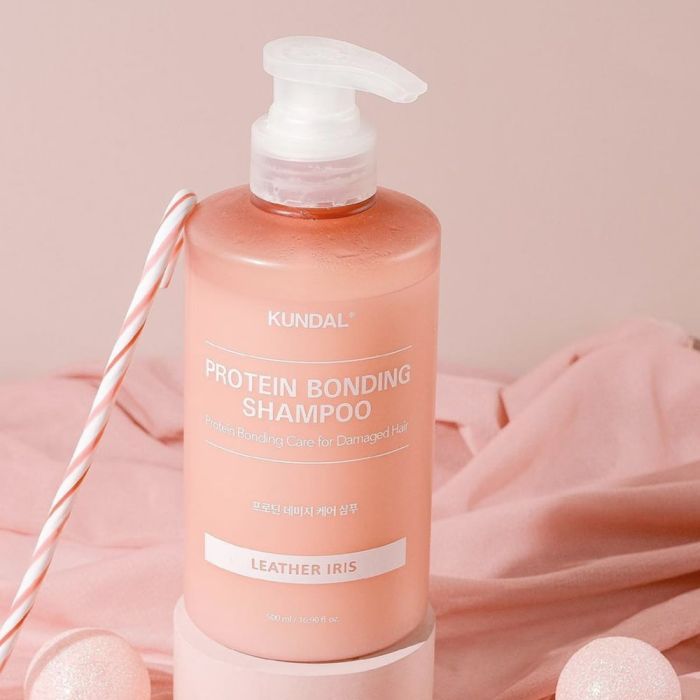 Шампунь Kundal Protein Bonding Shampoo Leather Iris 500 мл (8809809429010) изображение 3