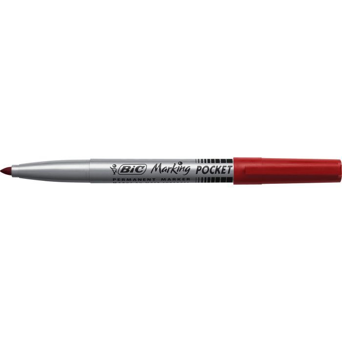 Маркер Bic перманентний Fine, синій (bc8209012) зображення 2