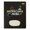 Зошит ZiBi предметний BLACK, 36 аркушів, клітинка, англійська (ZB.1730-01)