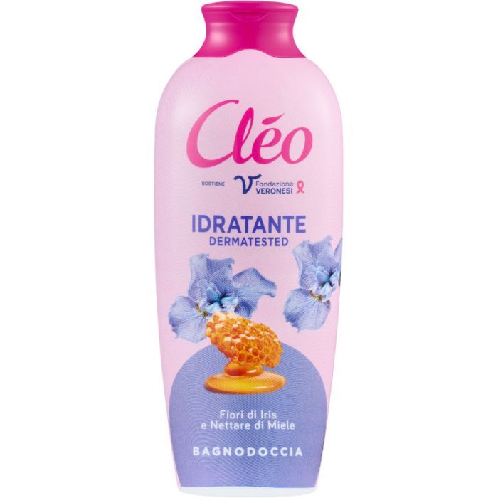 Гель для душа Cleo Цветы ириса и медовый нектар 750 мл (8001280012716)