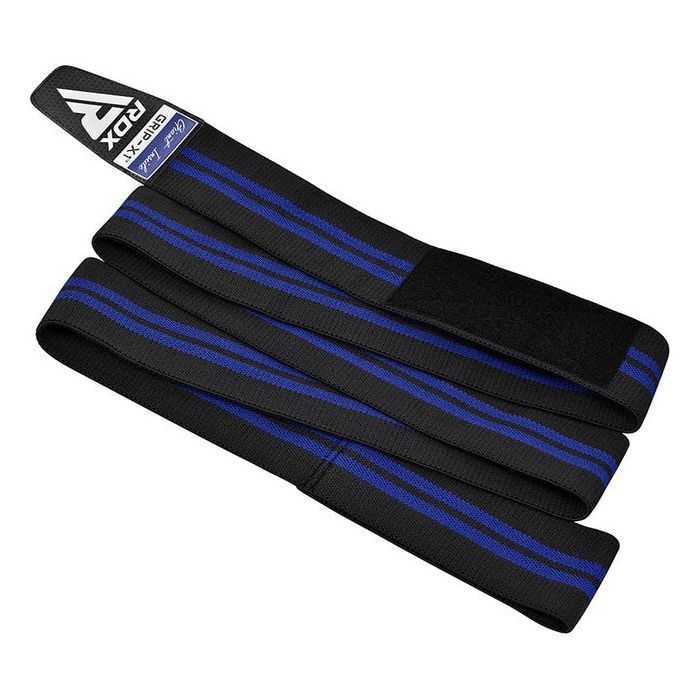 Бинт для спорта RDX Gym Knee Wrap R11 Black/Blue (WAH-KR11BU) изображение 4