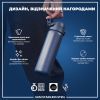 Пляшка для води ION8 OneTouch Stainless Steel 600 мл Ash Navy (I8SS600ANAVY) зображення 4