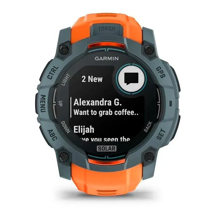 Смарт-часы Garmin Instinct 3, 50mm, Solar, Twilight Bezel w/Solstice Band, GPS смарт-годинник (010-02935-01) изображение 2
