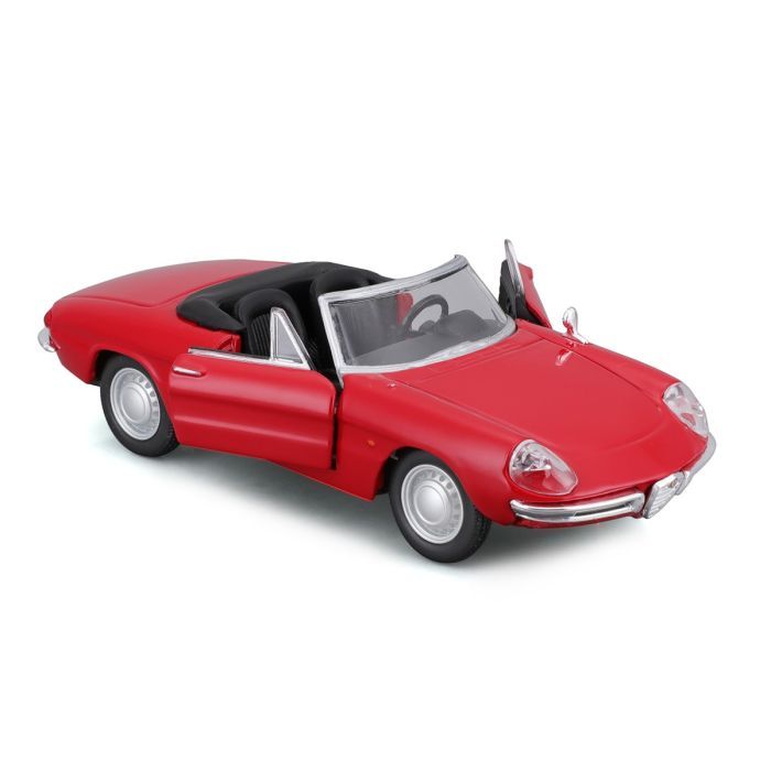 Машина Bburago Alfa Romeo Spider 1966 (132) (18-43047) зображення 5